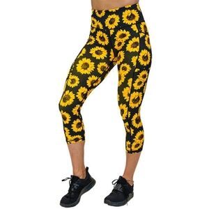 Constantly Varied Gear (CVG) Sunflower Capri Leggings